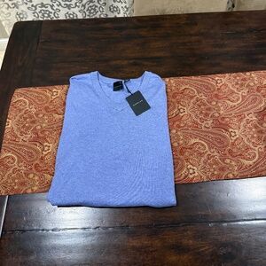 Dunning Golf Men’s XXL V-Neck Sweater Cotton Silk Cashmere Blend MSRP $195